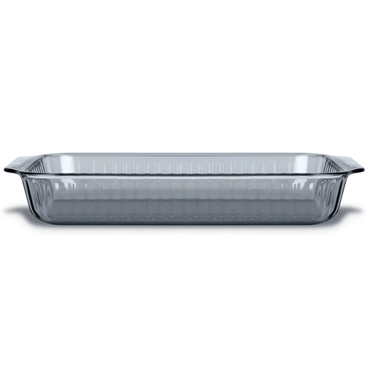 Pyrex® Sculpted Tinted Colors Sculpted Tinted 9" x 13" Baking Dish, Smoke