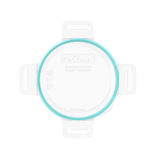 Snapware® Total Solution® Medium Round Plastic Lid with Teal Seal