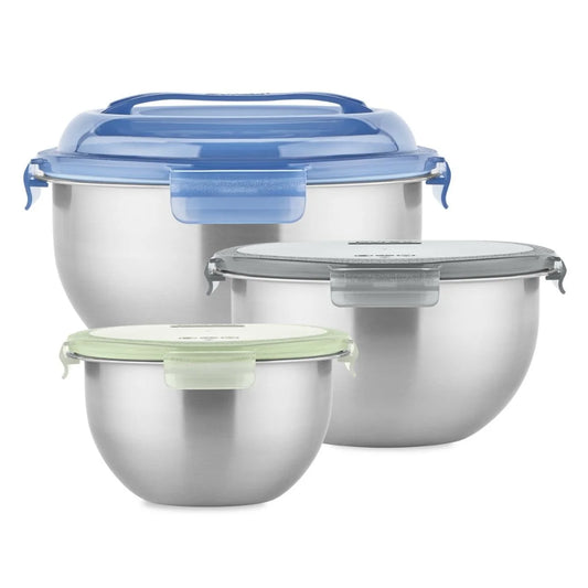 Pyrex® 6-piece Stainless Steel Mixing Bowl Set